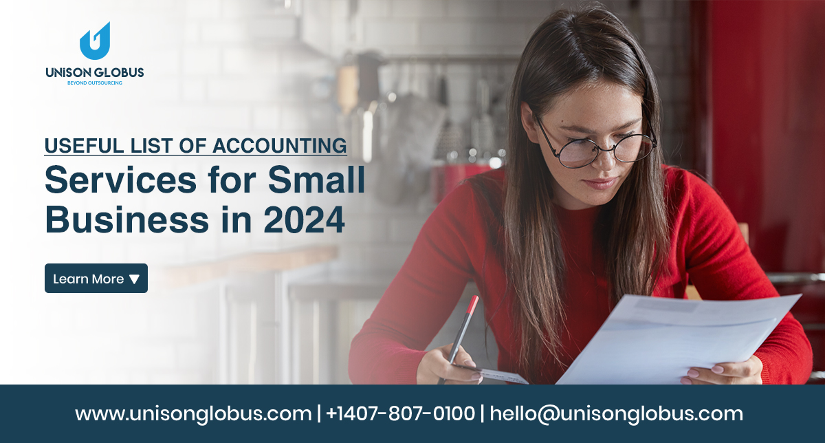 Useful List of Accounting Services for Small Business in 2024